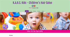 Desktop Screenshot of kaos-kids.com