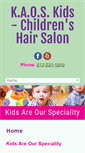 Mobile Screenshot of kaos-kids.com